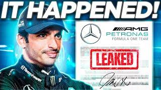 What Mercedes & Carlos Sainz JUST LEAKED Changes EVERYTHING