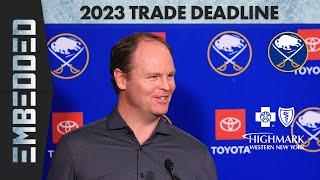 Exclusive Look Behind-The-Scenes Buffalo Sabres 2023 Trade Deadline  Sabres Embedded
