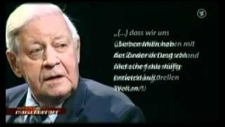 Alt-Kanzler Helmut Schmidt zum Thema Gastarbeiter