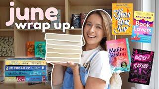 JUNE READING WRAP UP  5 star reads 2 star reads & whats on my july TBR 