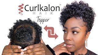 How to make a Curlkalon Hair Topper for Tapered Cut  Crown Thinning Solutions