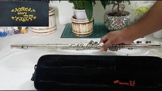 Glory Closed Hole C Flute With Case