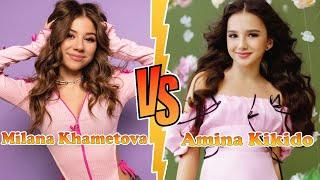 Amina Kikido Kikido Official VS Milana Khametova Transformation  New Stars From Baby To 2024