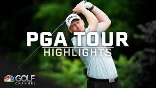 PGA Tour Highlights Hayden Springer ties John Deere record scores 59 in Round 1  Golf Channel