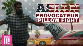 Asian Provocateur Pillow Fight