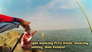 cuma 2rb bisa mancing di spot batu tahu PLTU Ancol