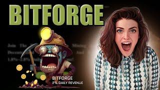 BITFORGE Review - Earn 2.8% DAILY From BTC Mining  Proven Project*