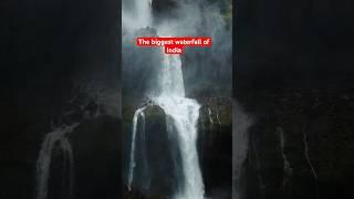 My Drone captured the biggest waterfall of India