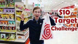 $10 Target Challenge Shopping Haul - What Did Collin Buy??  CollinTV