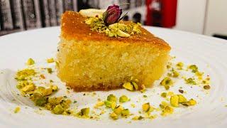 Turkish  #Revani #Semolina Cake in Syrup#کیک #ترکی#بسبوسة # #کیک-شربتی