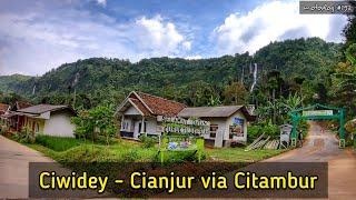 Jalur Ciwidey Cianjur Selatan via Citambur Update Terbaru  Jalur Ciwidey Pagelaran