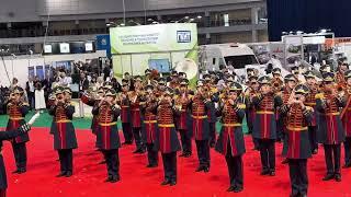 Военный оркестр Республики Беларусь Belorussian military band in action