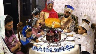  Shah Families Table  Shah Pilaf Khan Pilaf  Truffle Cake  Village Lifestyle Azerbaijan