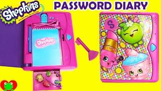 Shopkins Password Diary