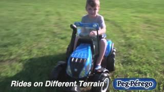 Tractor Toy - New Holland T8 Ride-On by Peg Perego