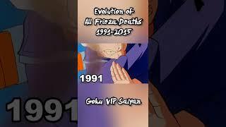 Evolution of All Frieza Deaths