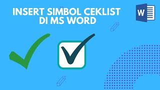 GAMPANG Menambahkan ceklis pada microsoft word