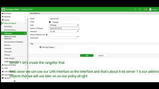 NAT  NAT Configuration Part III in Fortigate Firewall 