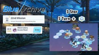 Blue Archive Global - Story Stage Hard 22-3 3 Star & 5 Turn Clear + Pyro Box