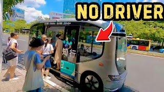 Inside China’s Cutting-Edge Driverless Bus The Future