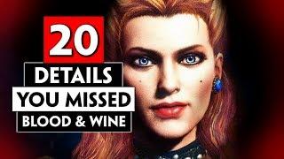 20 Details You Missed in Toussaint Blood and Wine Part 1  THE WITCHER 3