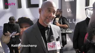 Filmmaker Keith Beauchamp arrives at the TILL premiere in Beverly Hills