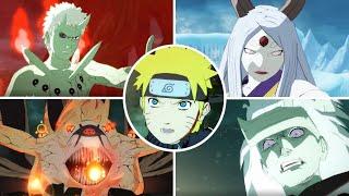 Naruto Shippuden Ultimate Ninja Storm 4 - All Bosses PS5