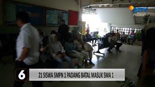 21 Siswa SMPN 1 Padang Batal Masuk SMA 1  Liputan 6 Padang