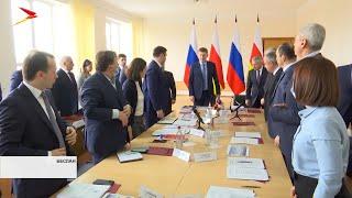 Северную Осетию с рабочим визитом посетил министр экономического развития России Максим Решетников