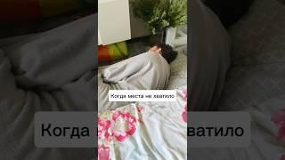 Когда жене мало места 🫣 #лучшие #юмор #рекомендации #жена #пранк #прикол #муж #funny #смешные