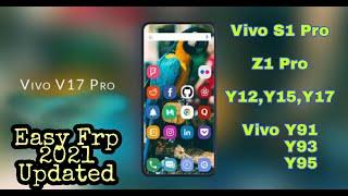 Vivo Y91Y93Y95 Easy Frp BypassLatest Updated Version 2021