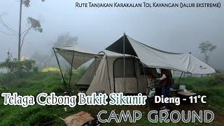 Telaga Cebong Bukit Sikunir  Camp Ground  Dieng Wonosobo