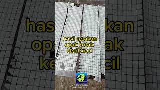 opak kotak kecil kecil mesin opak stainless steel