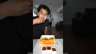 MCNUGGETS Rock Paper Scissors Food Challenge