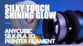 Silky Touch Shining Glow  Silk PLA 3D Printer Filament