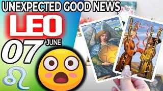 Leo ️ UNEXPECTED GOOD NEWS horoscope for today JUNE 7 2024 ️ #leo tarot JUNE 7 2024