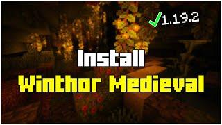 How To Install Winthor Medieval in Minecraft 1.19.2 2022