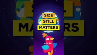 Let’s Shrink Earth to Half Its Size #kurzgesagt #shorts