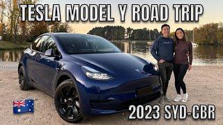 2023 Tesla Model Y Road Trip Australia RWD LFP Battery Sydney Canberra