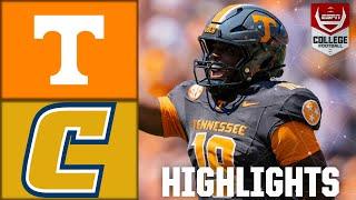 Chattanooga Mocs vs. Tennessee Volunteers  Full Game Highlights  ESPN College Football