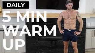 5 MIN WARM UP  FULL BODY WARMUP FOR AT HOME WORKOUTS  TIFFxDAN