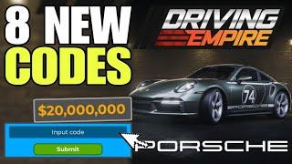 *NEW UPDATE* ROBLOX DRIVING EMPIRE CODES 2024 SEPTEMBER  DRIVING EMPIRE CODES  DRIVING EMPIRE CODE