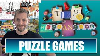 Bored of jigsaws? Here are 10 types of Puzzle Board Games to play instead *Top 10 Mechanisms*