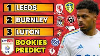 The Bookies *Very* Early Championship 2024-25 Predictions