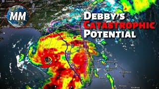 Debby To Become Hurricane  New Tropical Chance  Caribbean and Bahamas Forecast for Sun August 4th