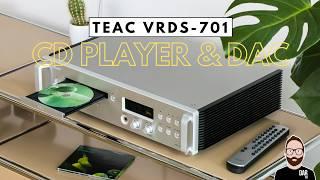 NEXT-LEVEL sound quality with CDs & STREAMING  TEAC VRDS-701 review