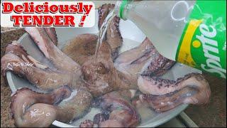 OCTOPUS RECIPE  Do not BOIL in Water Directly I show you How SUPER TENDER &  VERY DELICIOUS