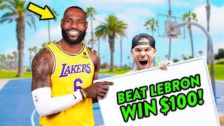 Beat LeBron James In A Race WIN $100