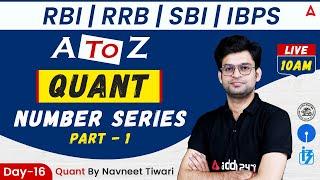 RRB  RBI  SBI   IBPS  A to Z  Quant   Number Series Part -1 by Navneet Tiwari