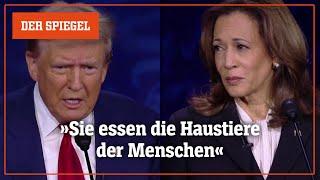 Highlights aus dem TV-Duell zur US-Wahl  DER SPIEGEL